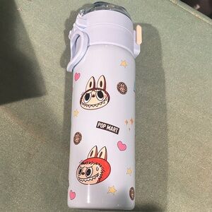 Labubu Kids Water Bottle - periwinkle/light blue